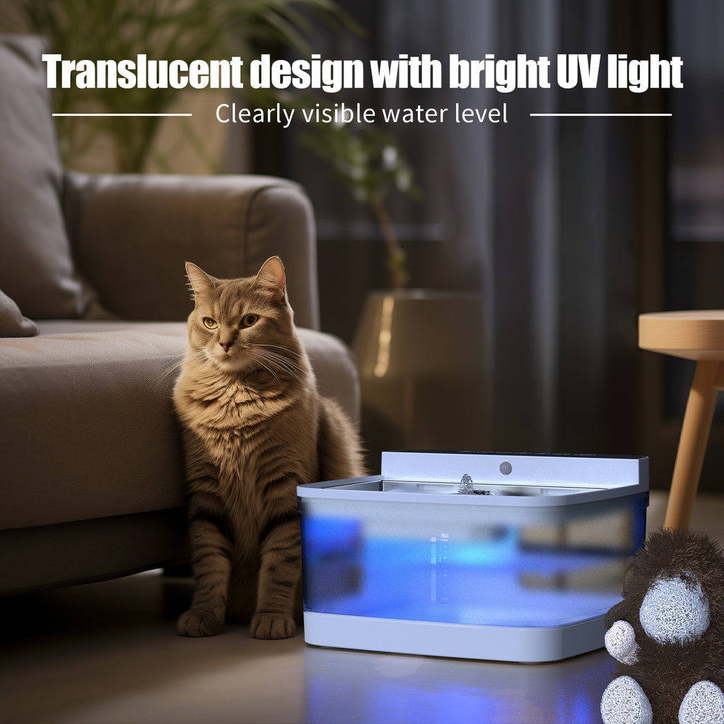 Smart Pet Water Fountain for Cats & Dogs