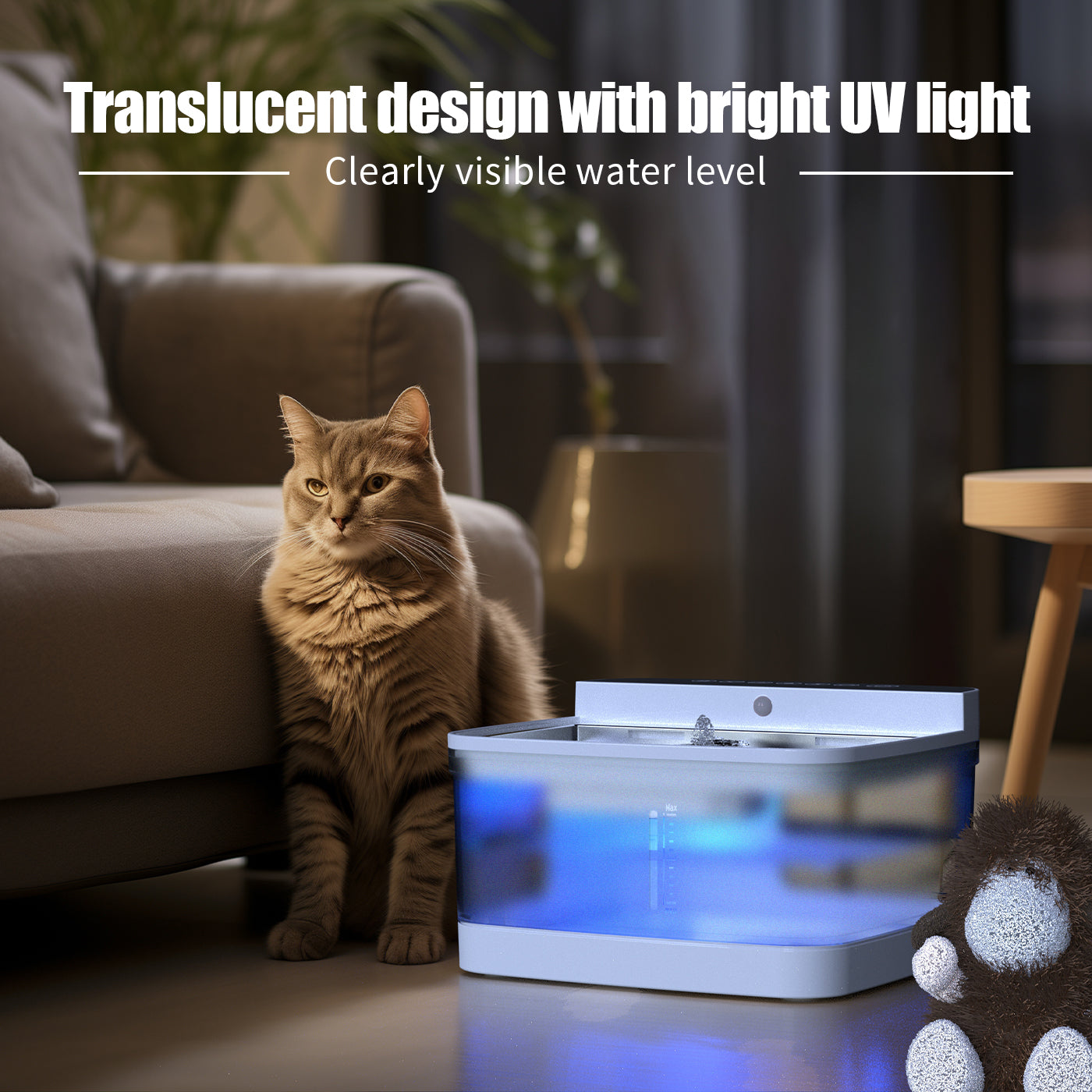 Smart Pet Water Fountain for Cats & Dogs